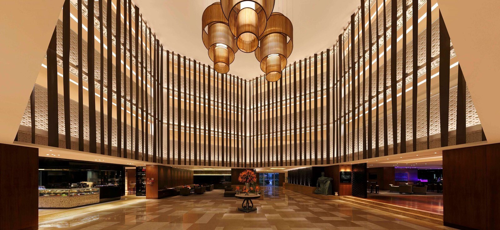 Lobby at Hilton Bangalore Embassy GolfLinks